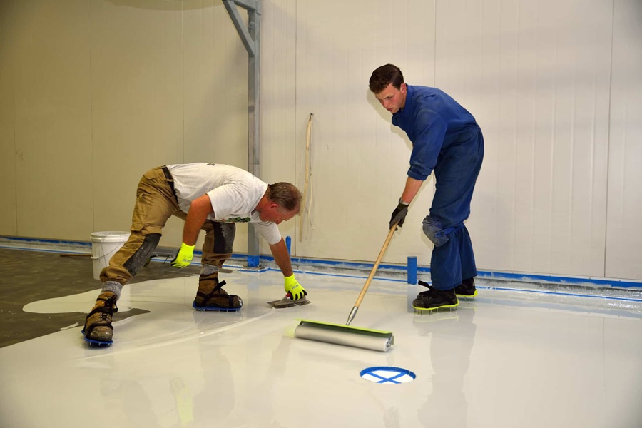 What is the advantage of epoxy flooring in Hyderabad